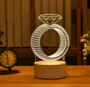 Lampe Acrylique 3D LED