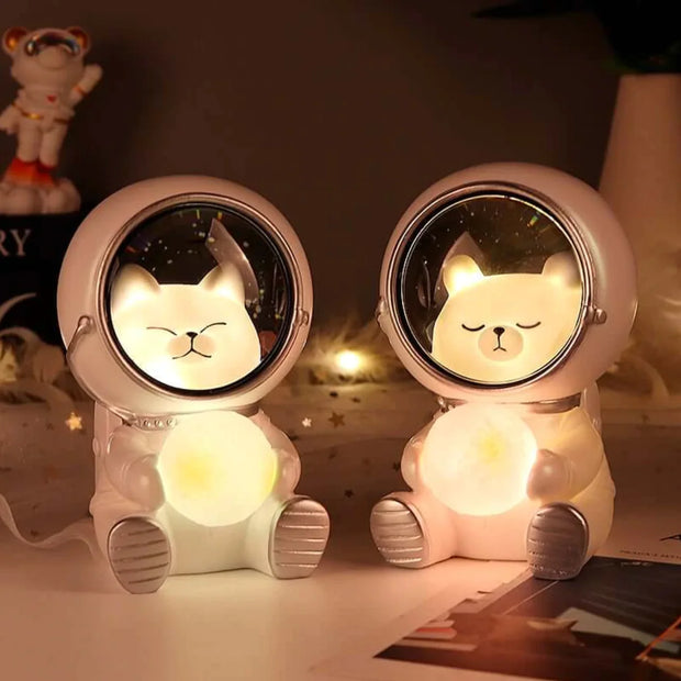 Veilleuse astronaute LED