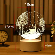 Lampe Acrylique 3D LED