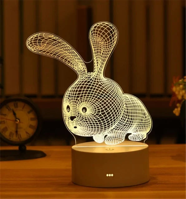 Lampe Acrylique 3D LED