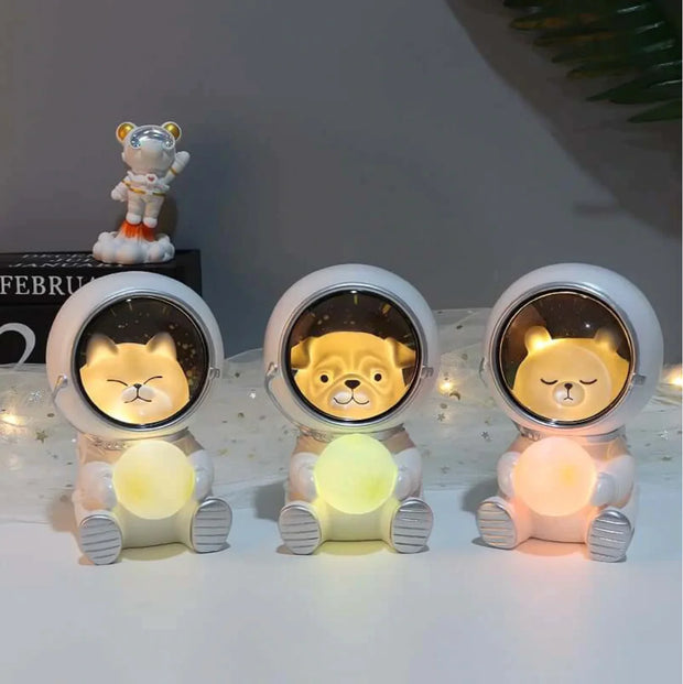 Veilleuse astronaute LED