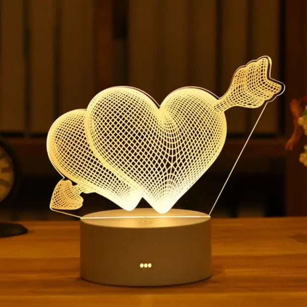 Lampe Acrylique 3D LED